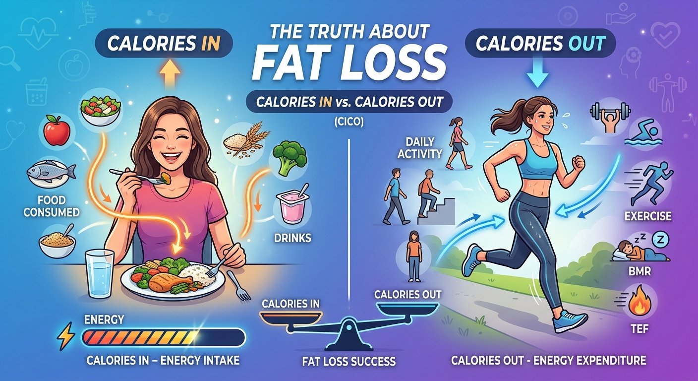The Truth About Fat Loss: Calories In vs. Calories Out